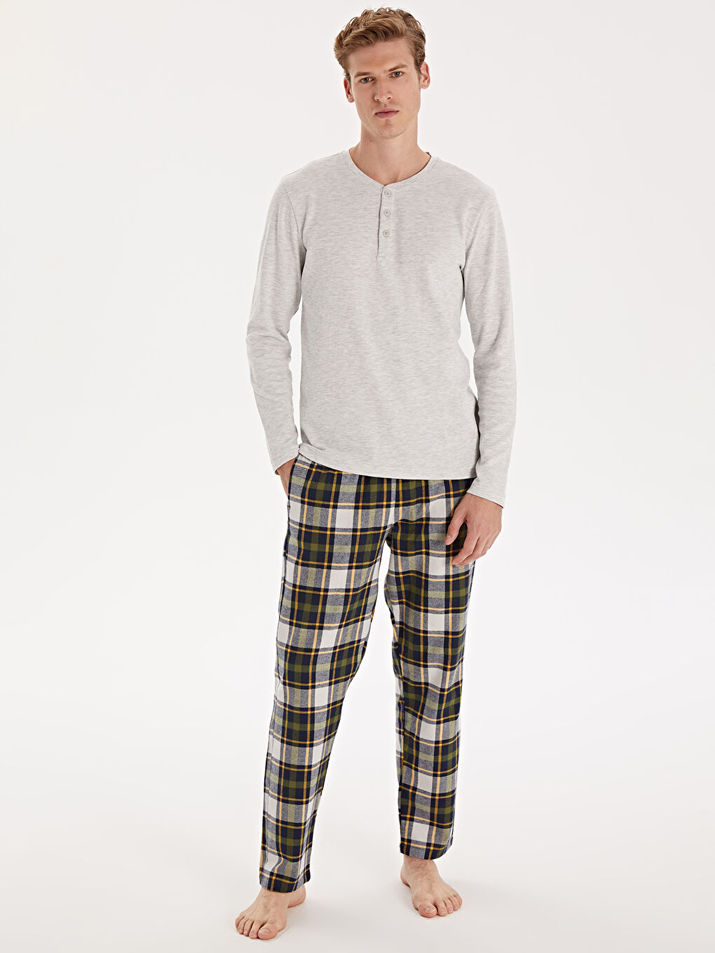Man GREY Pyjama Set