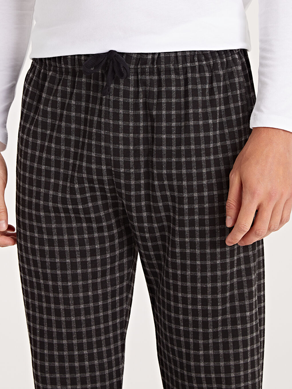 Man BLACK Pyjama Bottoms-3