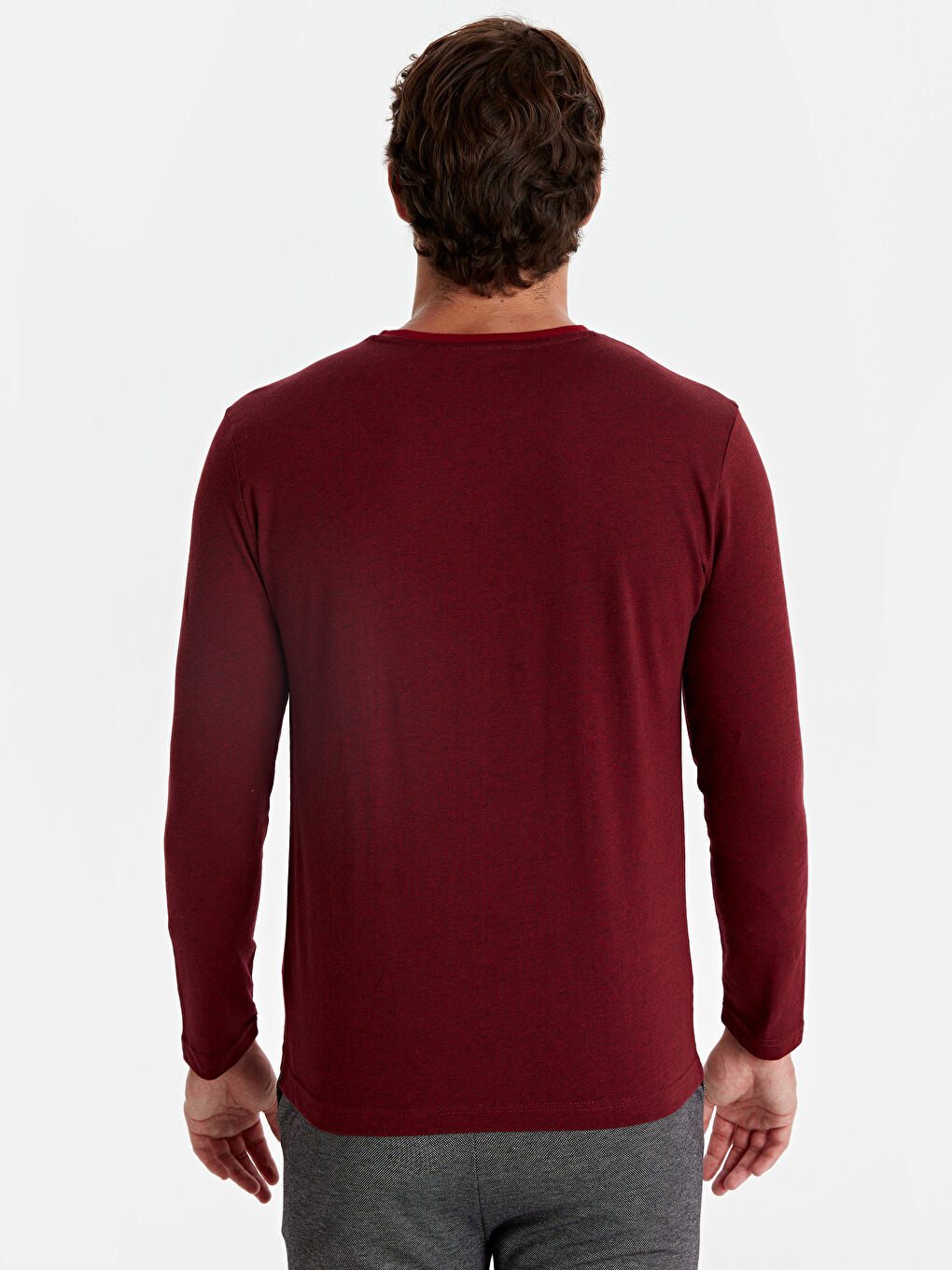 LC WAIKIKI Man RED Pyjama Top -9W4311Z8-LJE