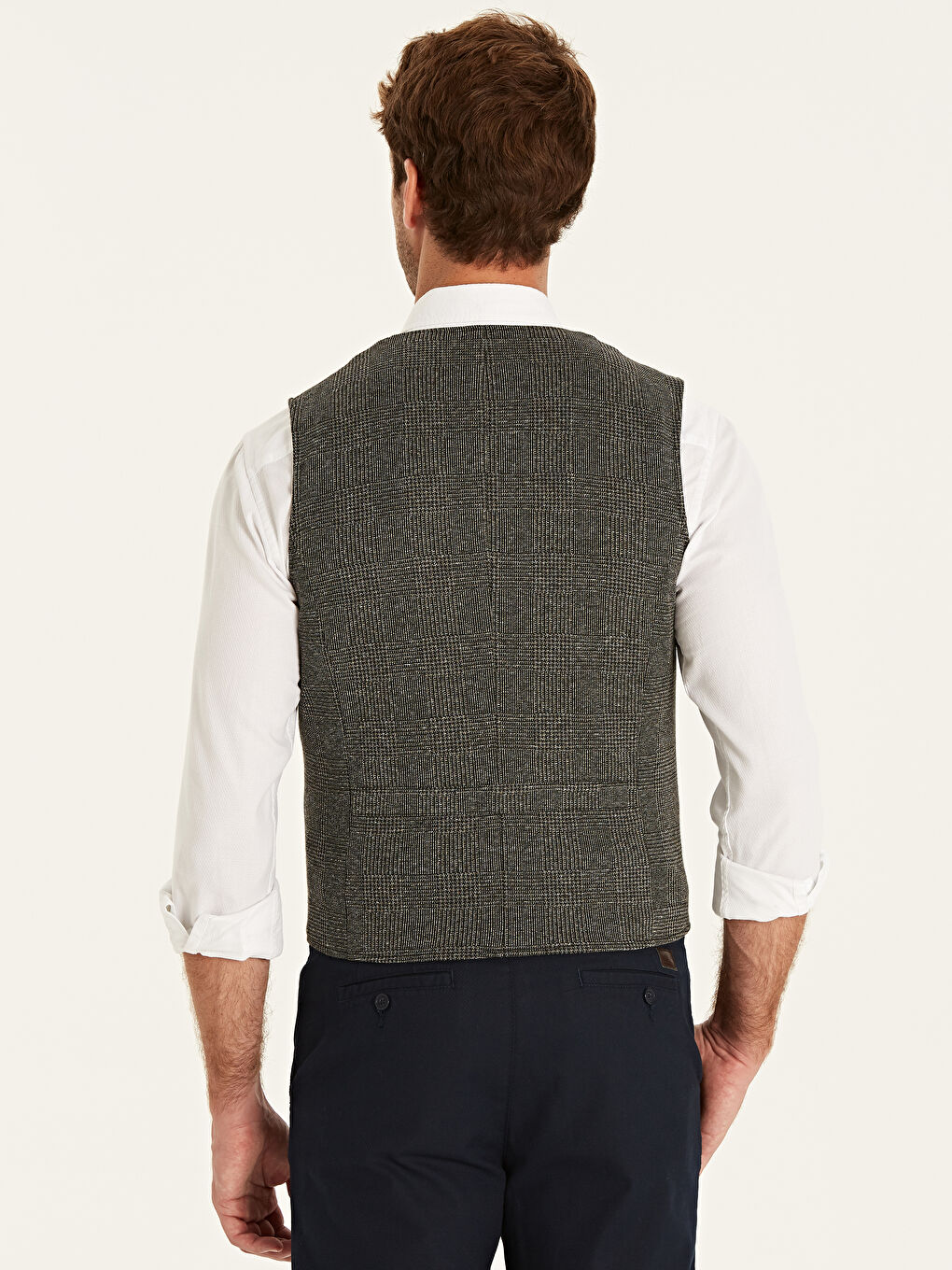 Man INDIGO Waistcoat-1