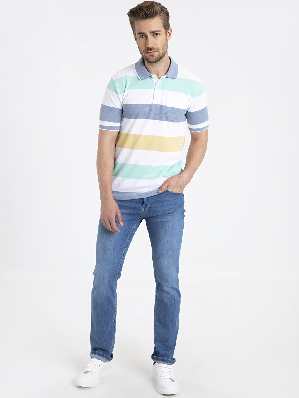 Чоловік ЖОВТИЙ Футболка-2