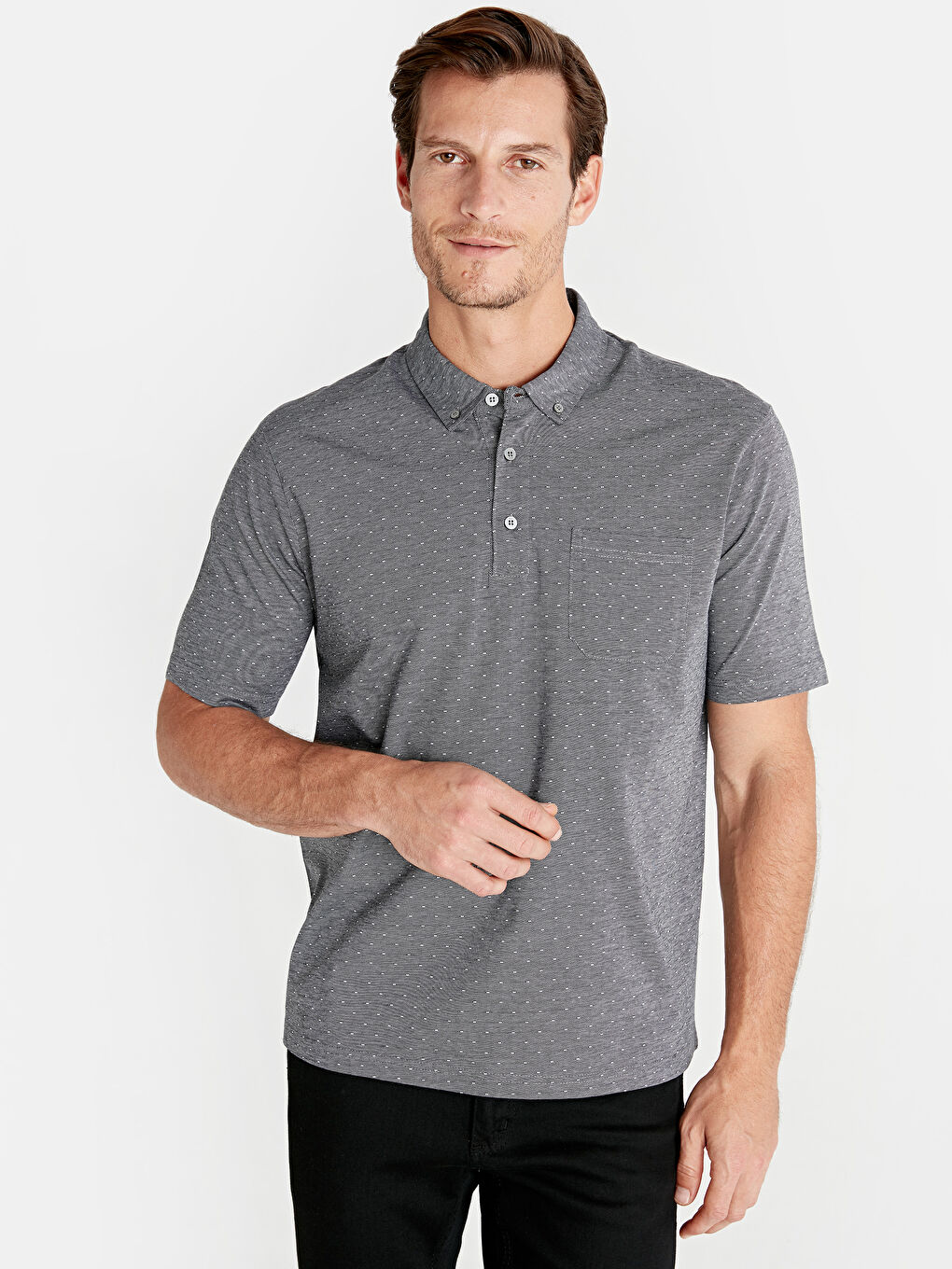 LC Waikiki Combed Cotton Men's T-Shirt -9W4779Z8-CXZ