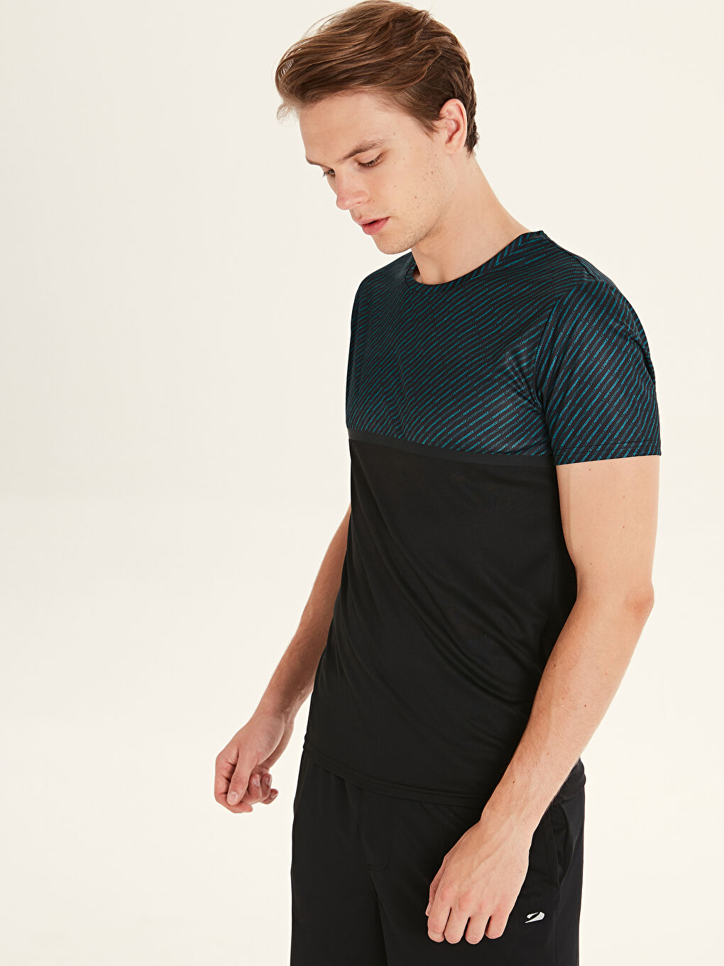 Man BLACK Sports T-Shirt-1