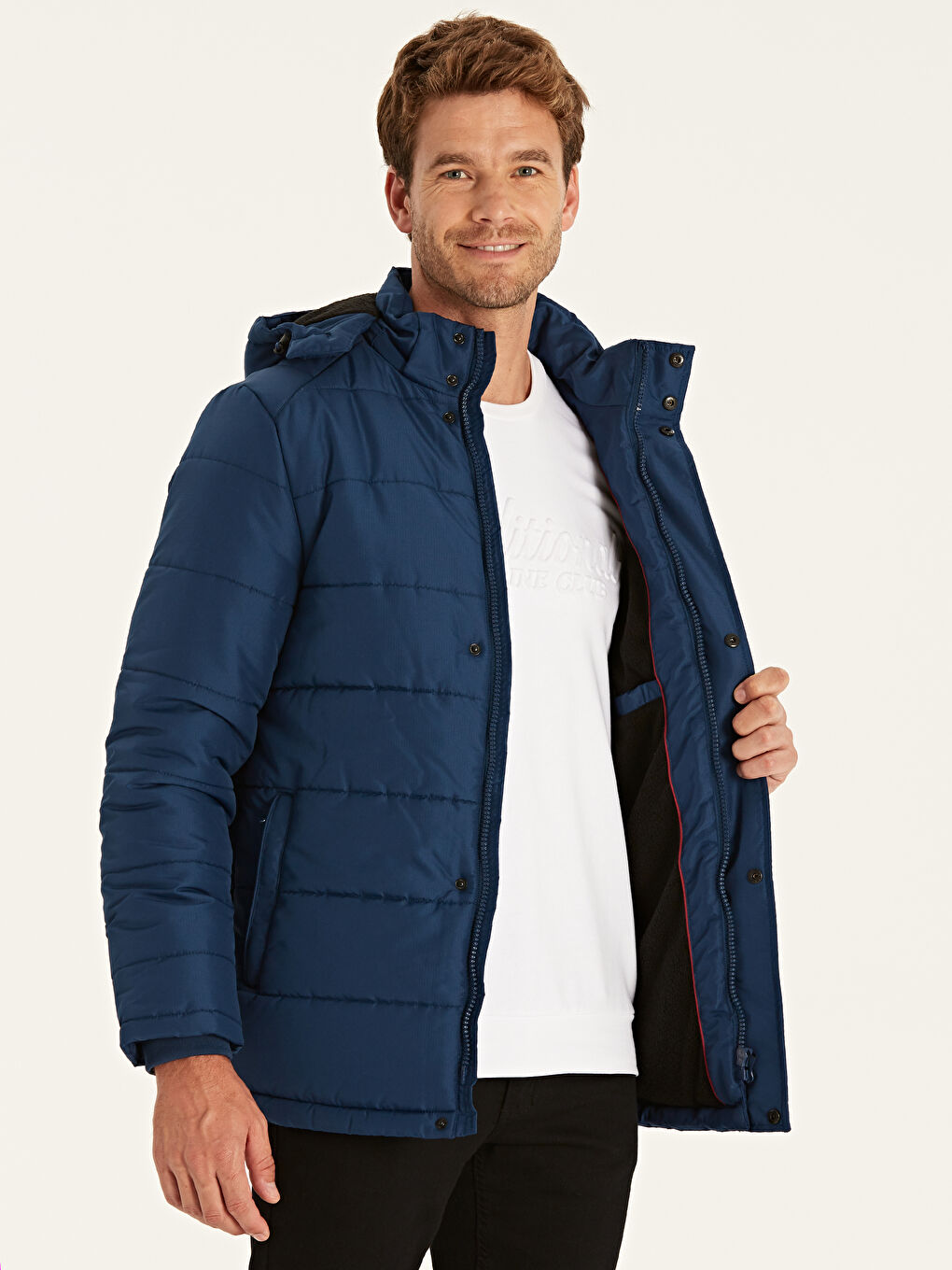 Men's Down Collar Down Jacket-1