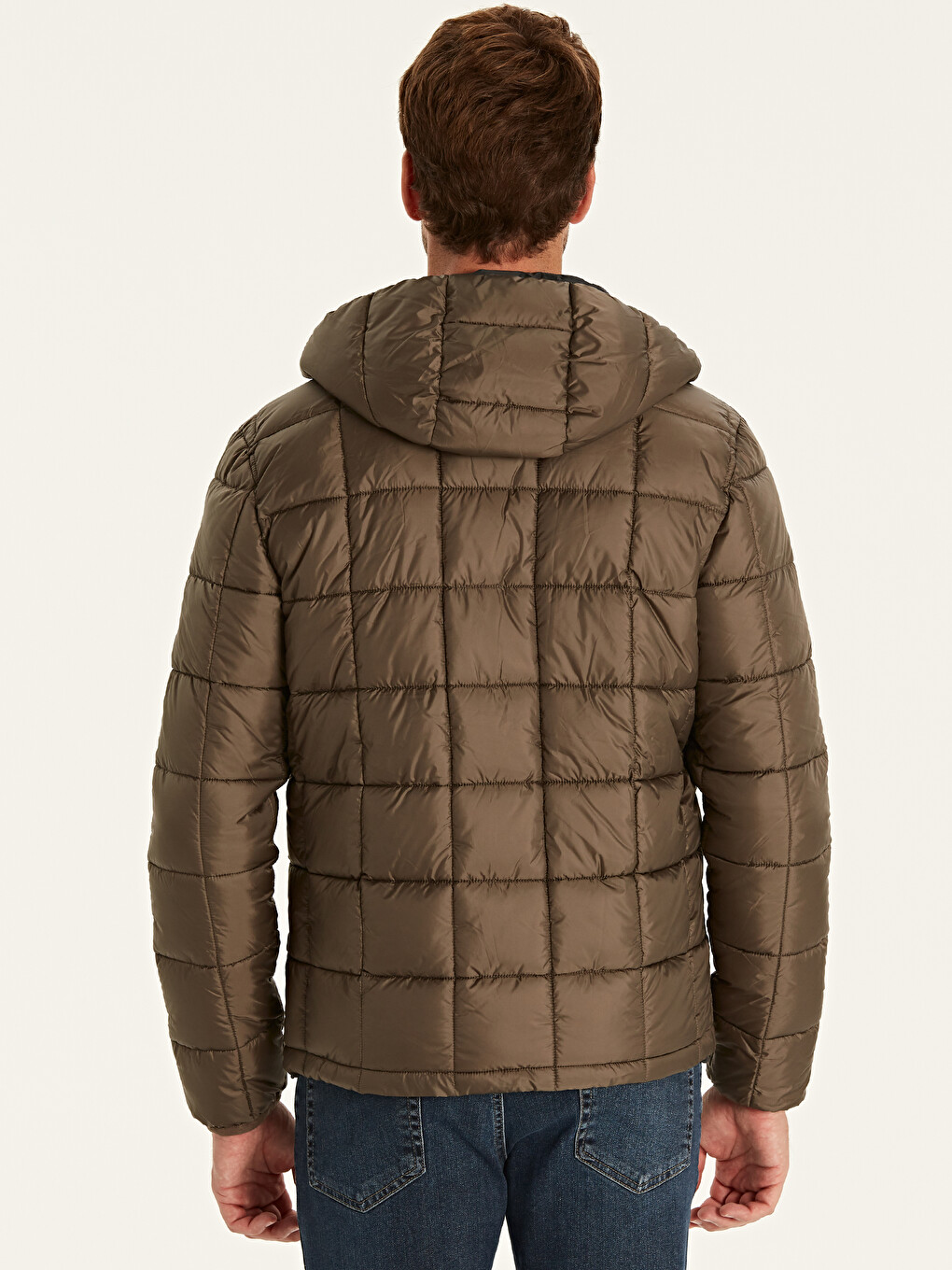 Manteau Gris Homme-3