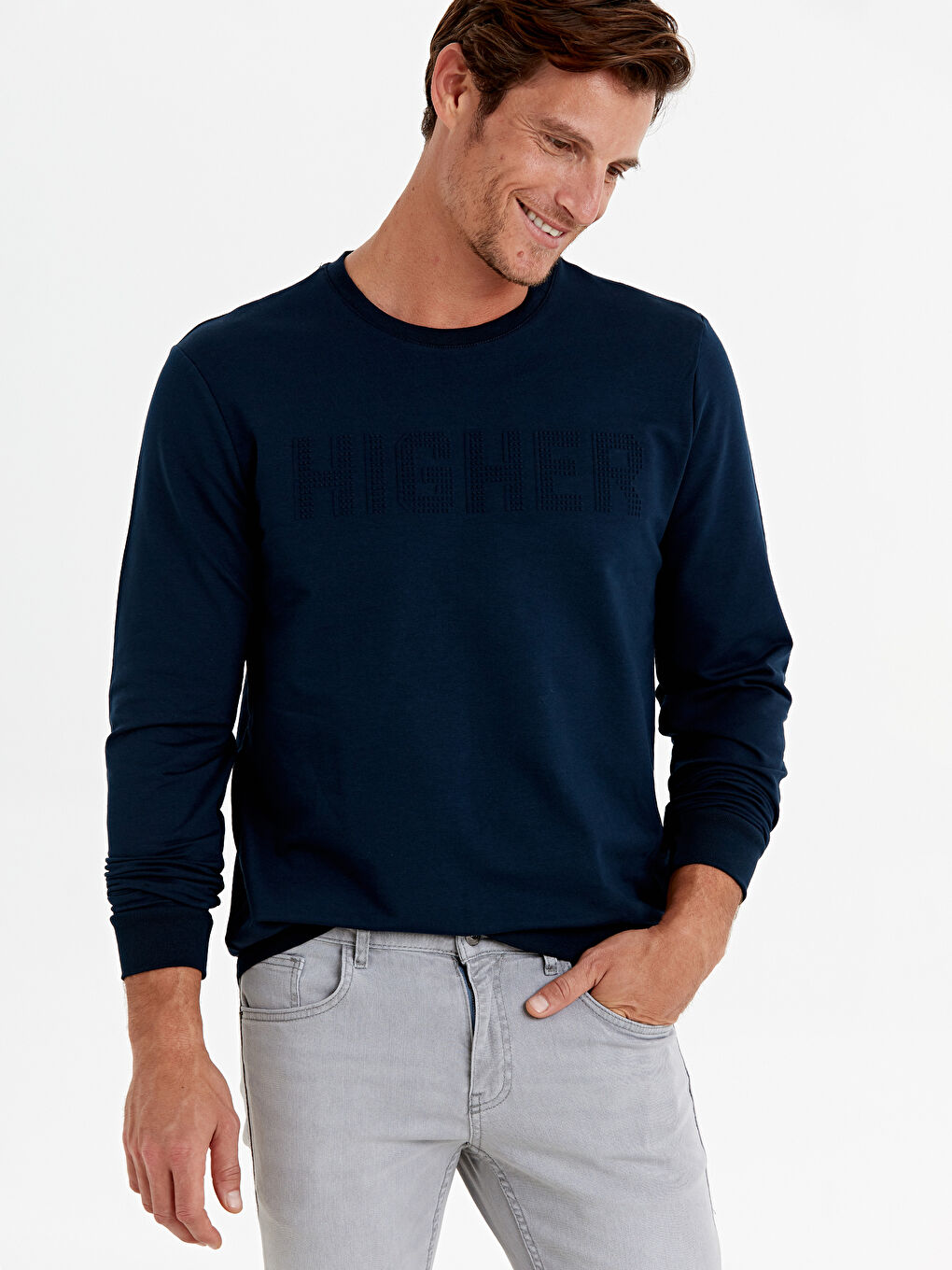 Yeni Lacivert Sweatshirt