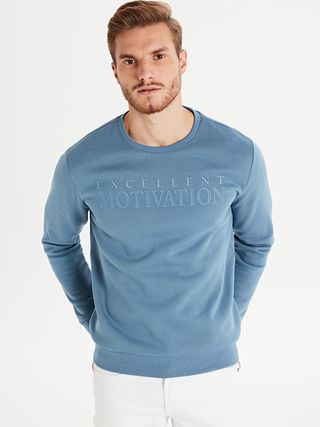 Man BLUE Sweatshirt-1