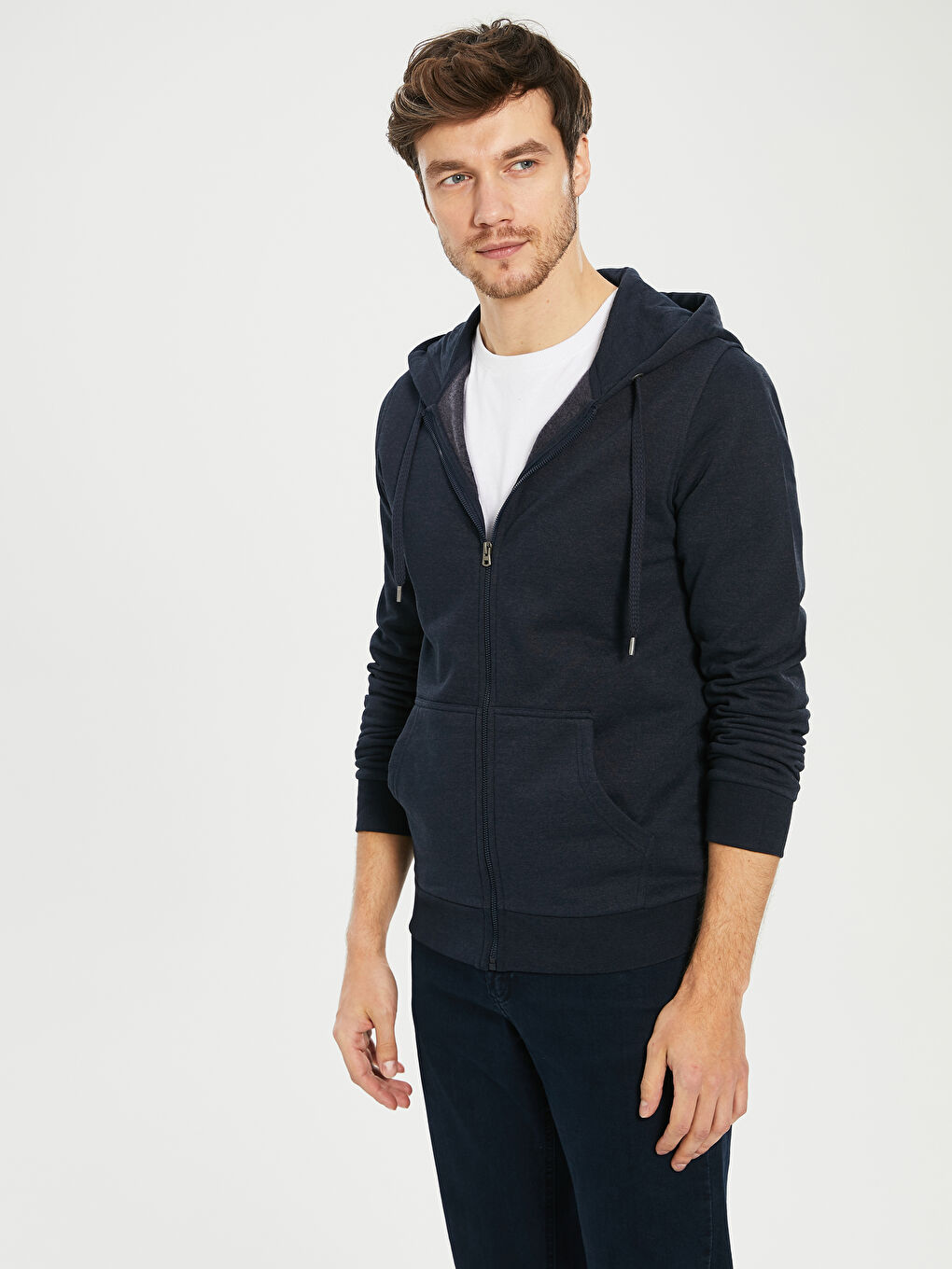Sweatshirt à capuche MARINE Homme-2