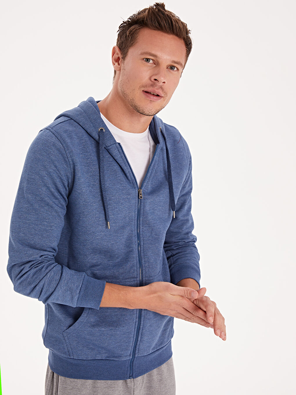 Man BLUE Hoodie-1