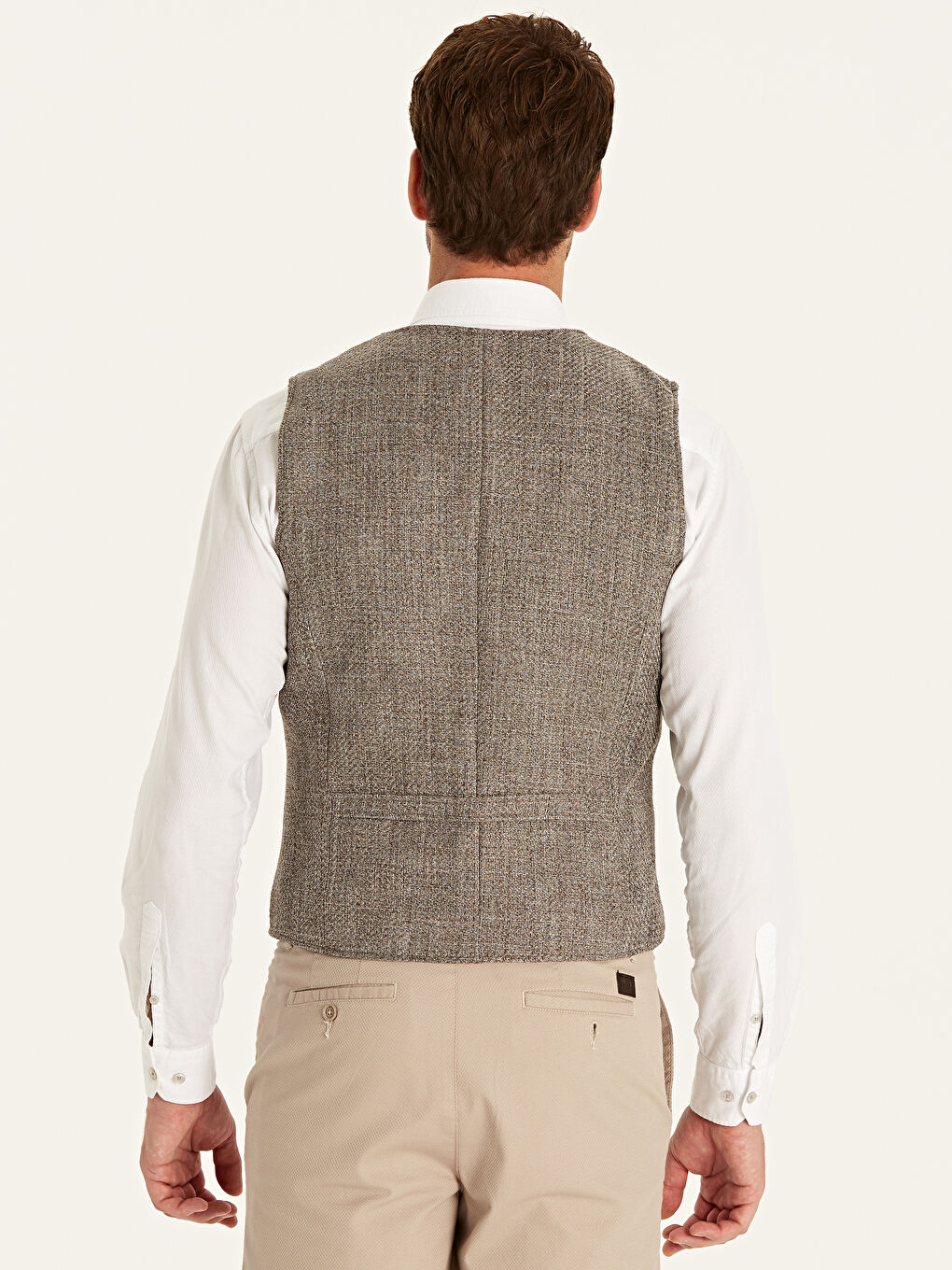 Man BROWN Waistcoat-2