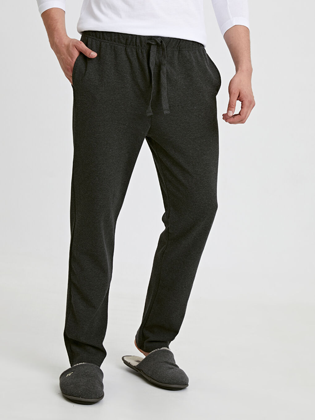 Пижамные брюки стандартного кроя-4