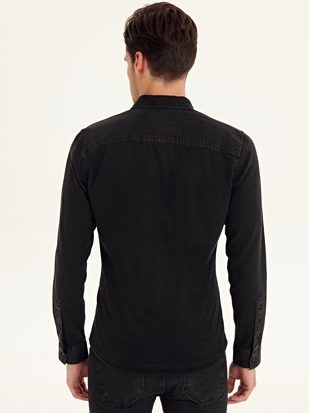 Man BLACK Denim Shirt-1