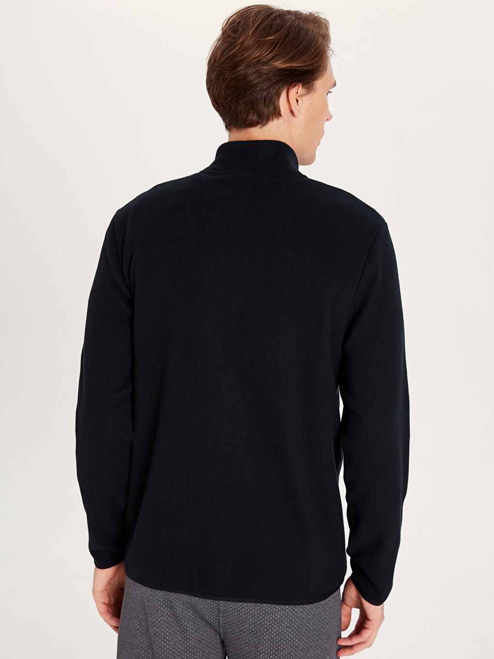 XSIDE ACTIVE Man BLACK Zip-Up Sweatshirt -9W6886Z8-CVL