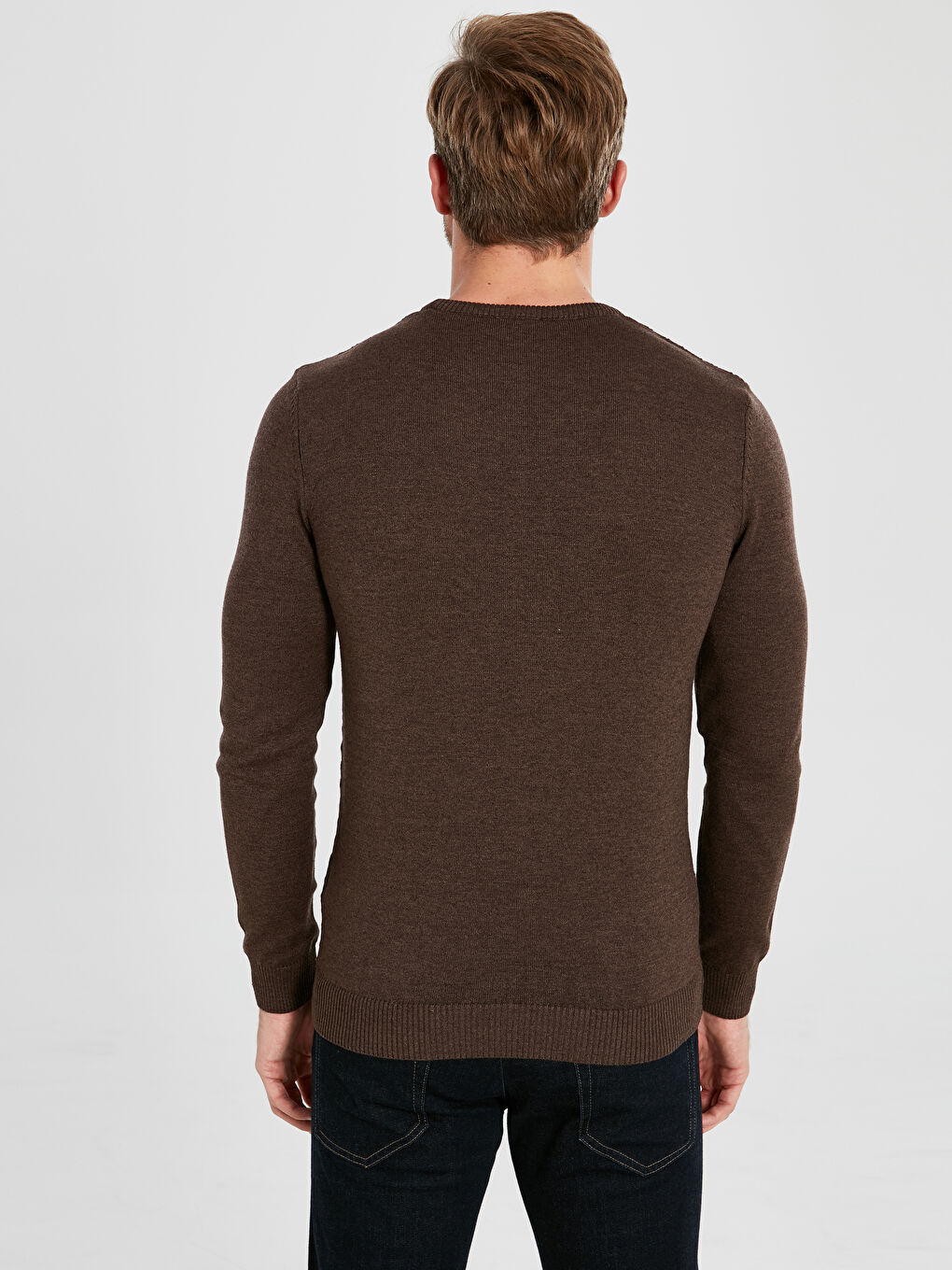 Kahverengi Erkek Kazak-2