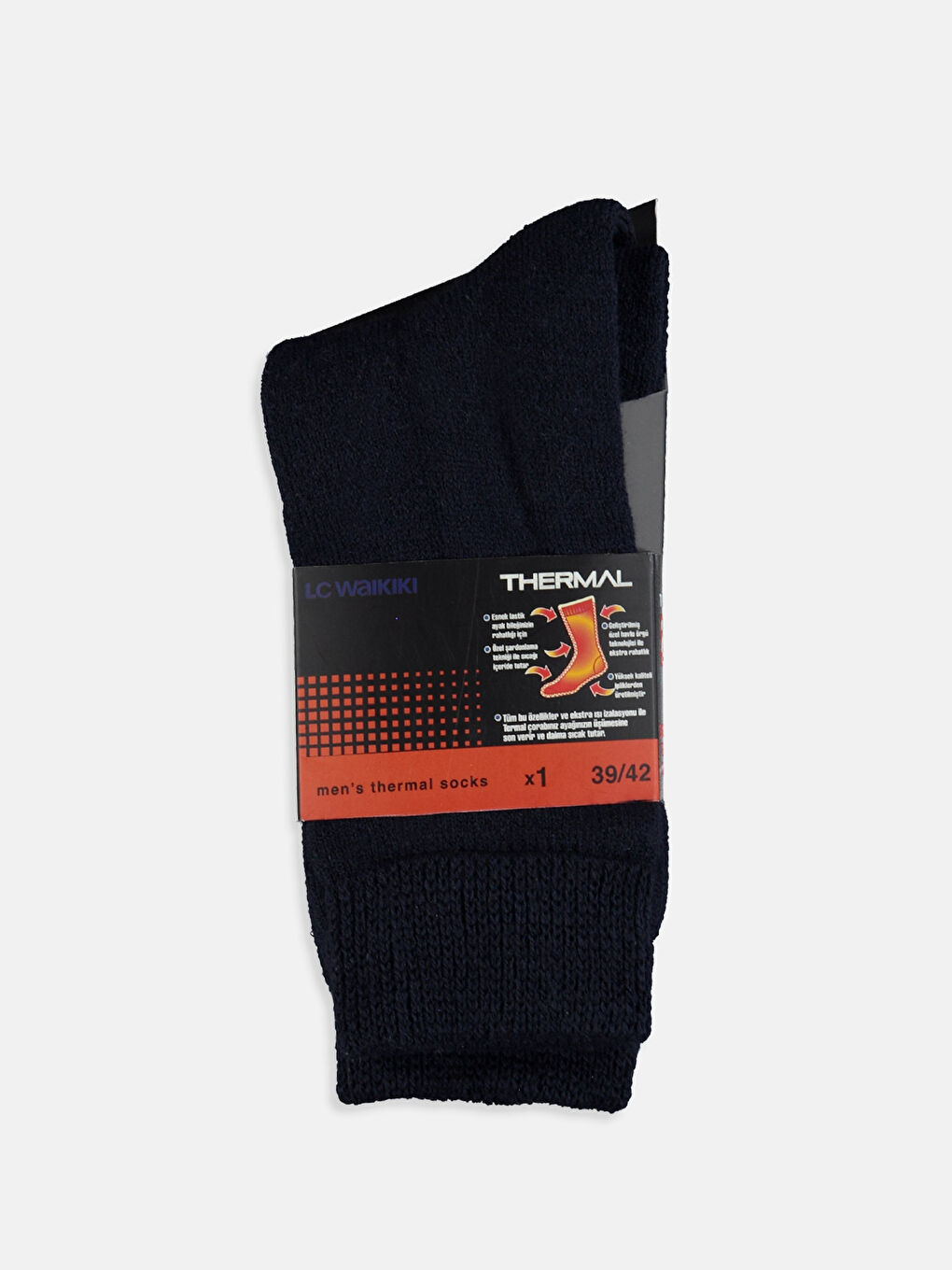 Lacivert Erkek Termal Soket Çorap