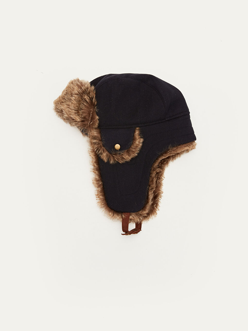 Man NAVY Snow Hat-1