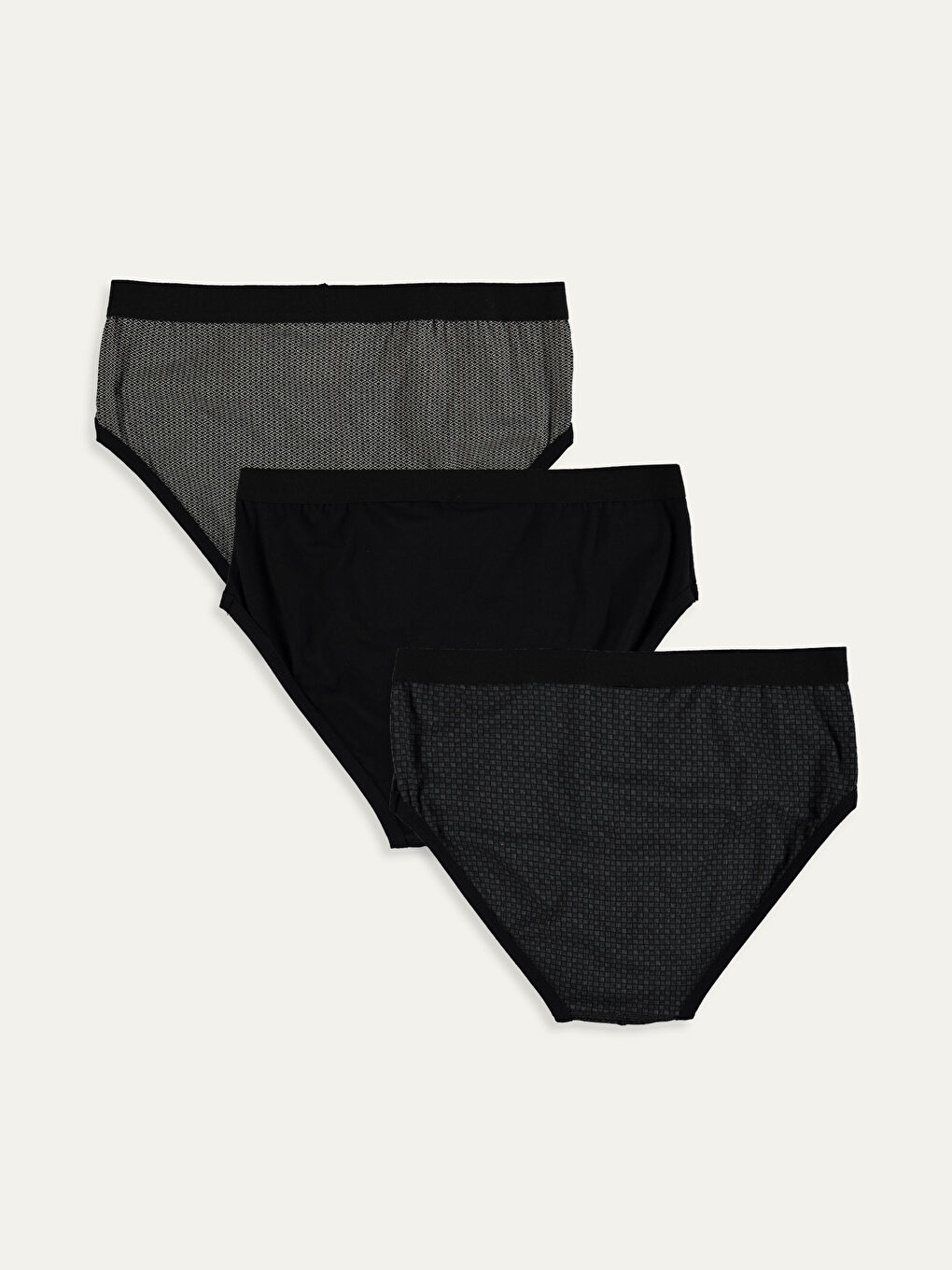 Man BLACK Boxer Briefs-1