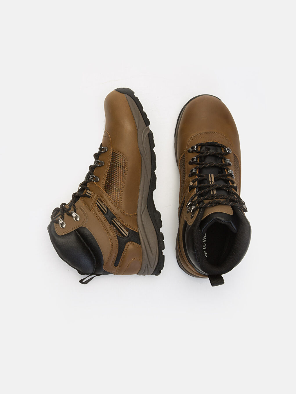 Мужчины Коричневый Ботинки-1