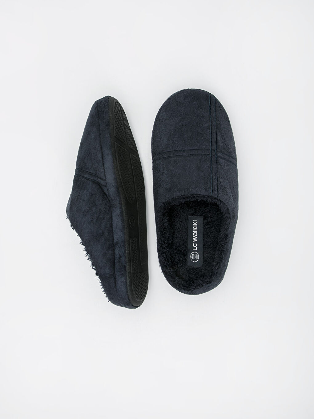 Чоловік ТЕМНО-СИНІЙ Домашні капці-1