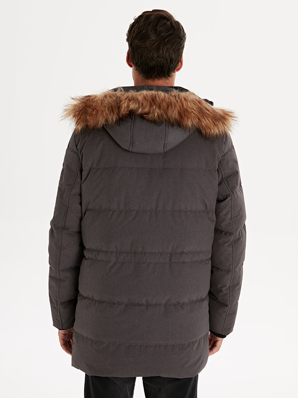 Man GREY Puffer Coat-3