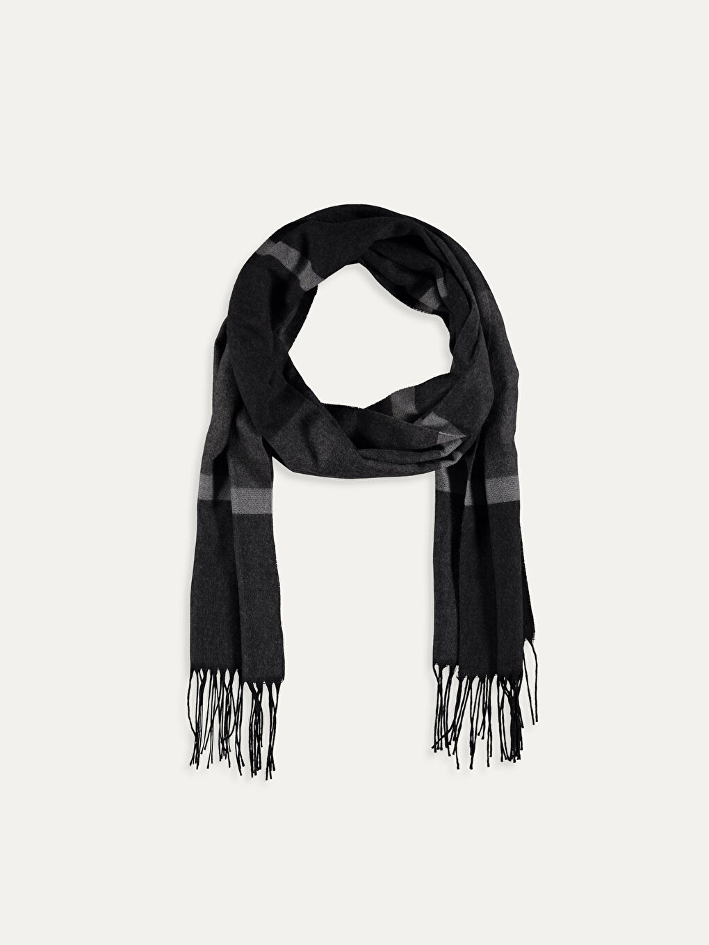 Мужчины Черный Шарф