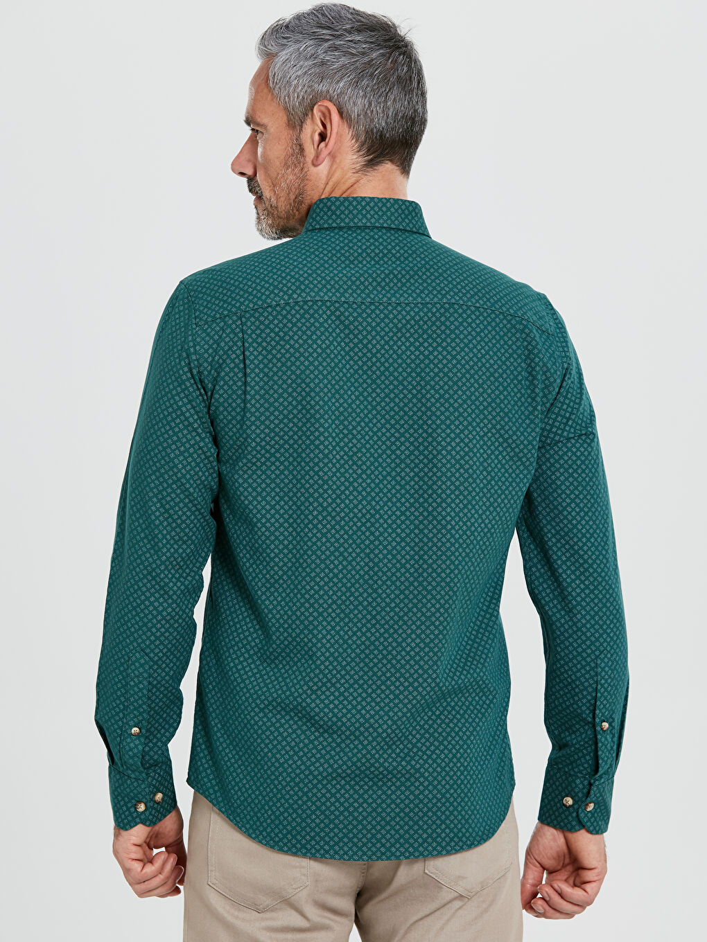 Gabardine Men's Shirt-2