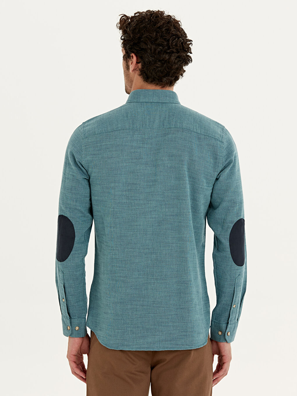 Чоловік ЗЕЛЕНИЙ Сорочка-2