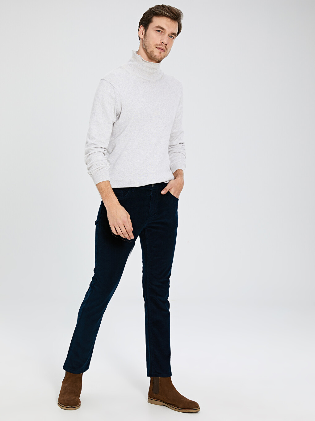 Брюки Чино Мужские Slim Fit