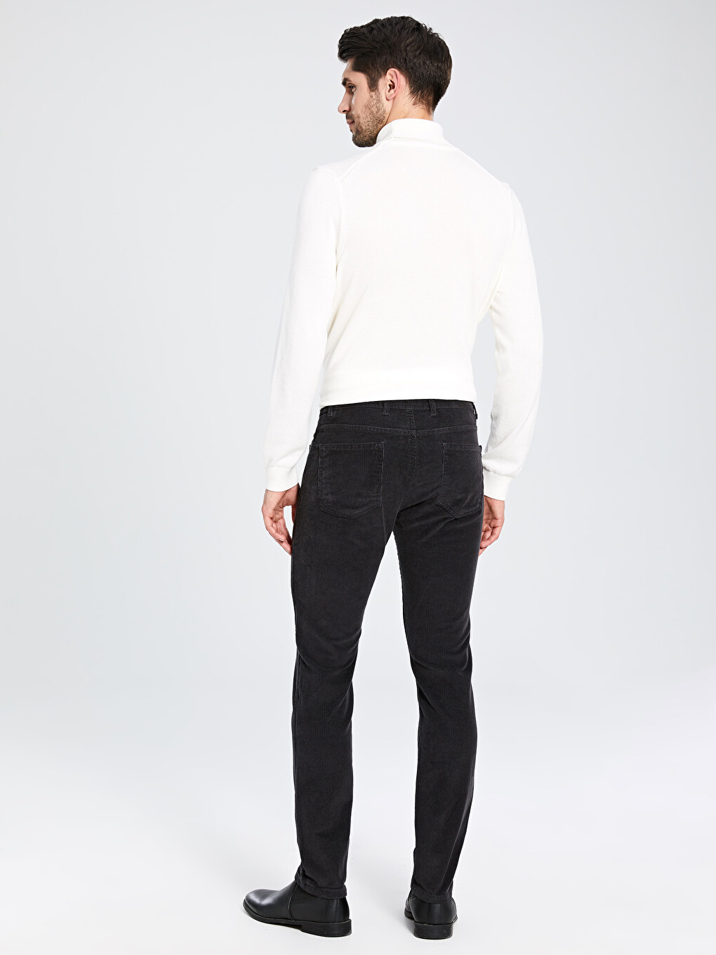 Pantalon Chino Slim Fit Pour Hommes-2