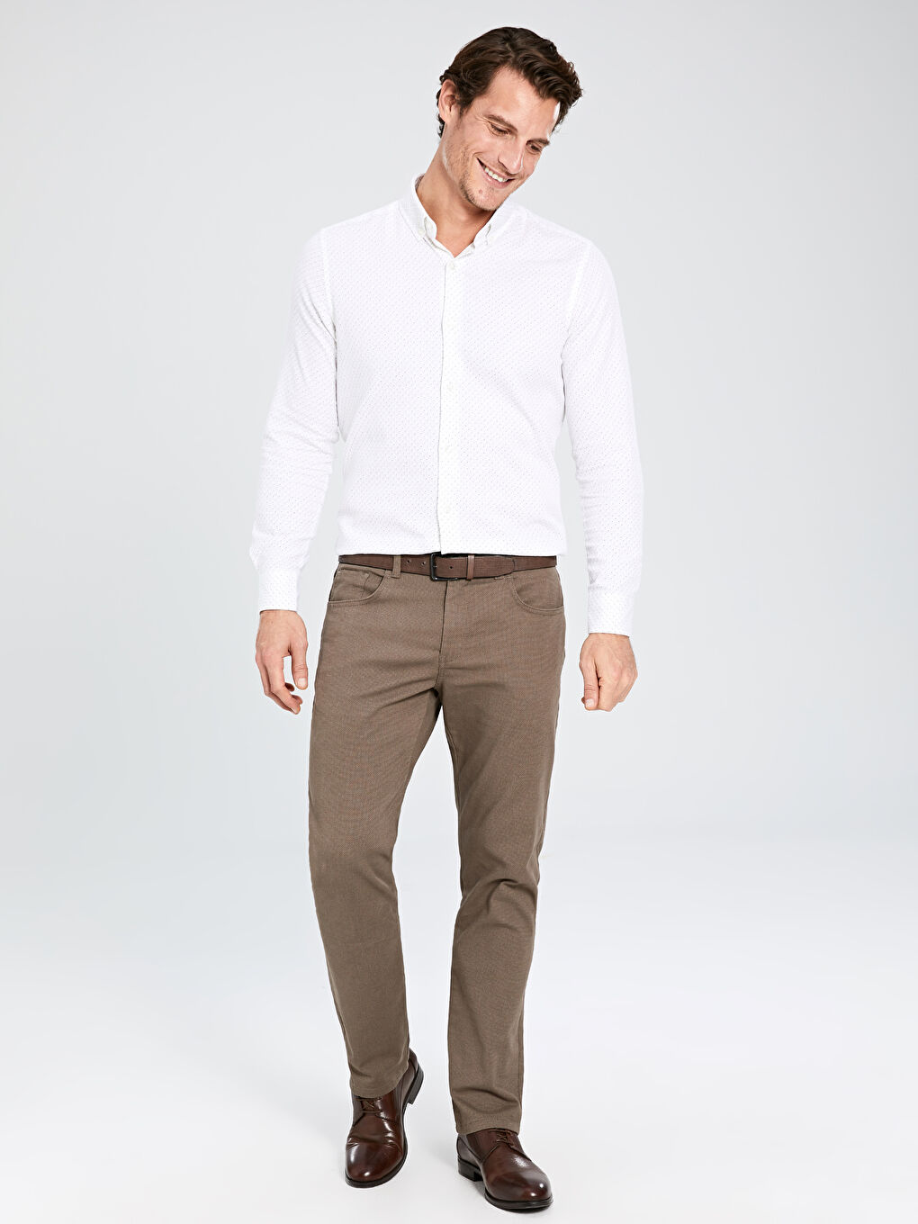 Kahverengi Erkek Pantolon-1