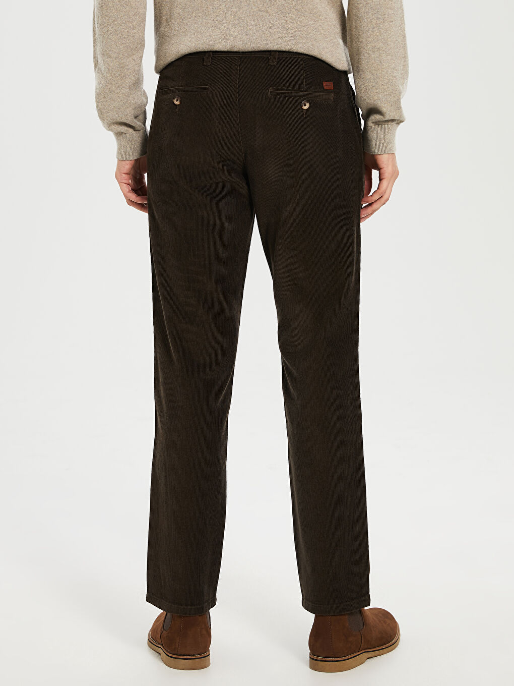 Pantalon BRUN Homme-3