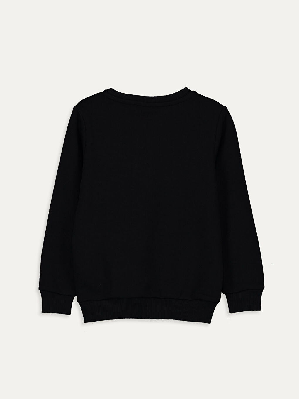 Siyah Erkek Çocuk Atatürk Gençliğe Hitabe Baskılı Sweatshirt Baba Oğul Kombini-2