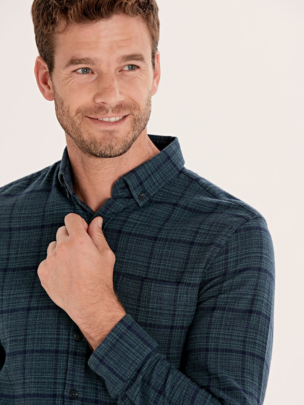 Gabardine Men's Shirt-1