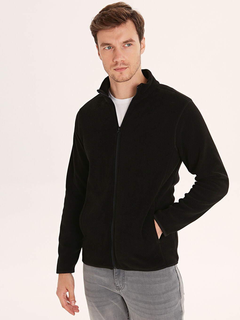 LCWAIKIKI Basic Muški sportski kardigan -9W9501Z8-L6T