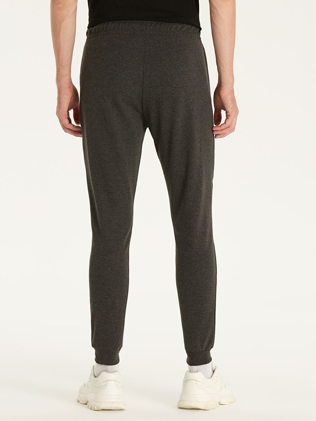 Antrasit Melanj Eşofman Altı-2