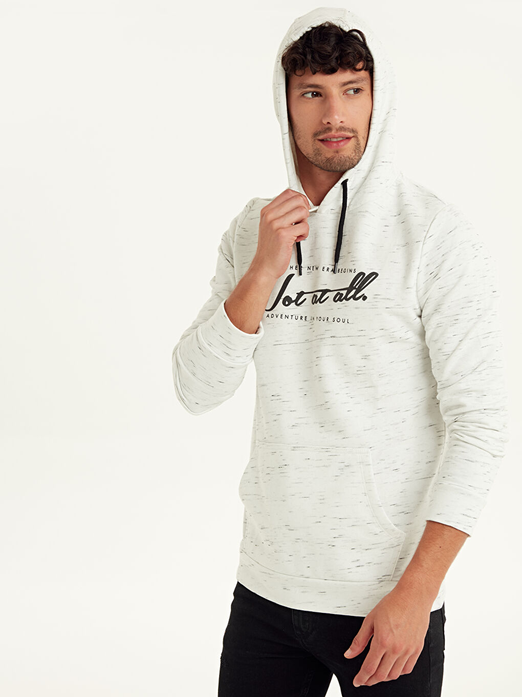 Ekru Melanj Sweatshirt