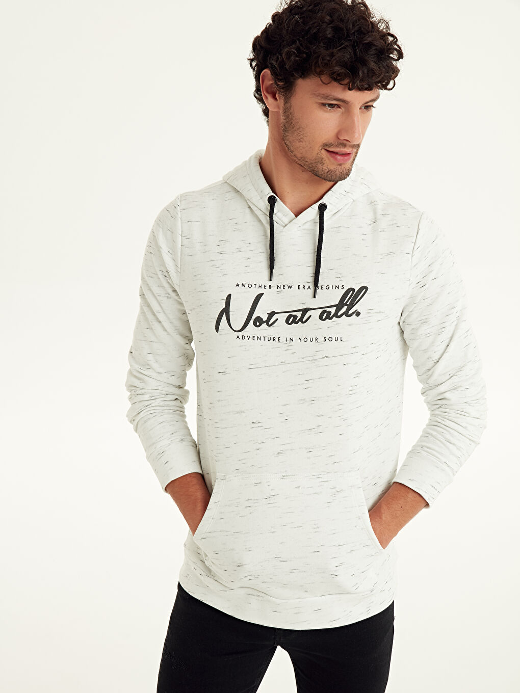 Ekru Melanj Sweatshirt-2