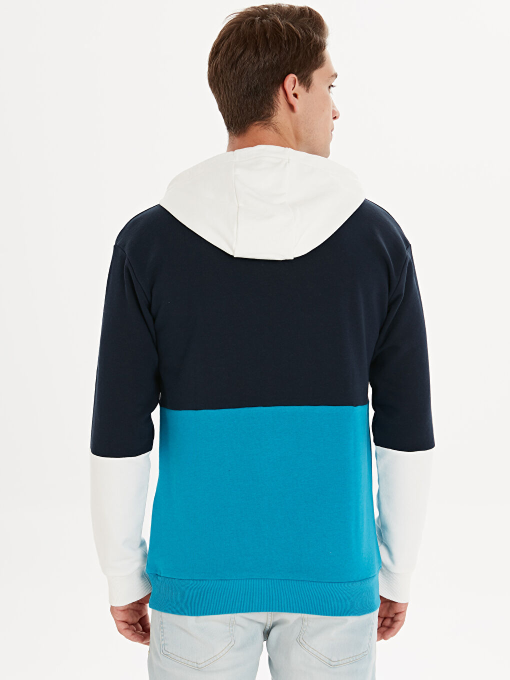 Sweat-shirt TURQUOISE Homme-1