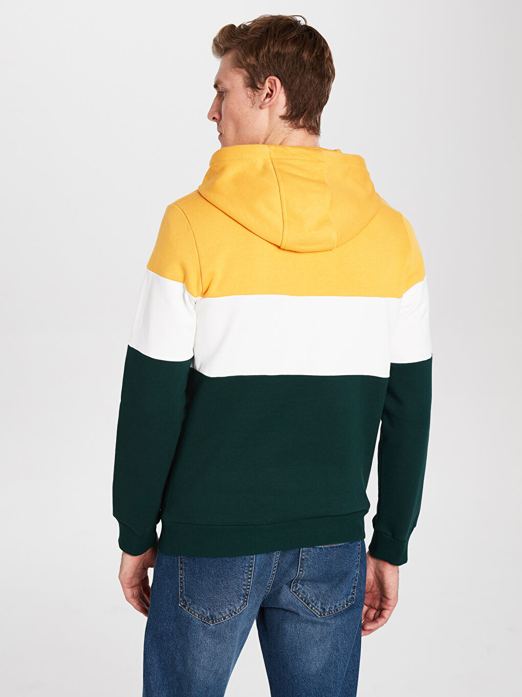 Yeşil Erkek Hoodie-2