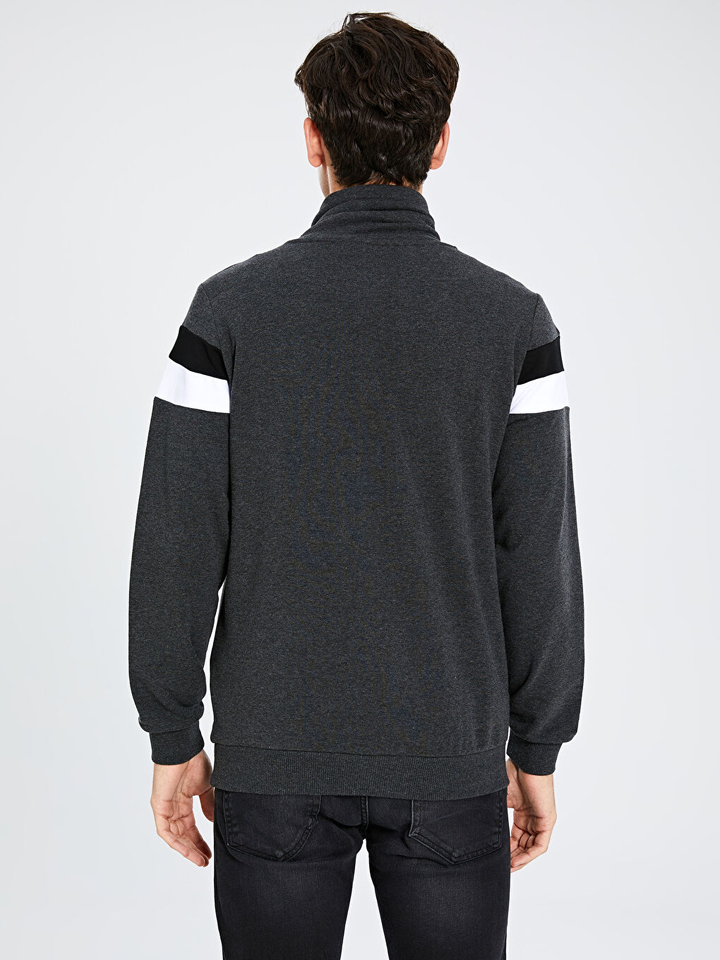 Antrasit Melanj Sweatshirt-3