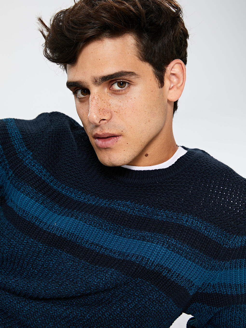 Man PETROL Sweater-3