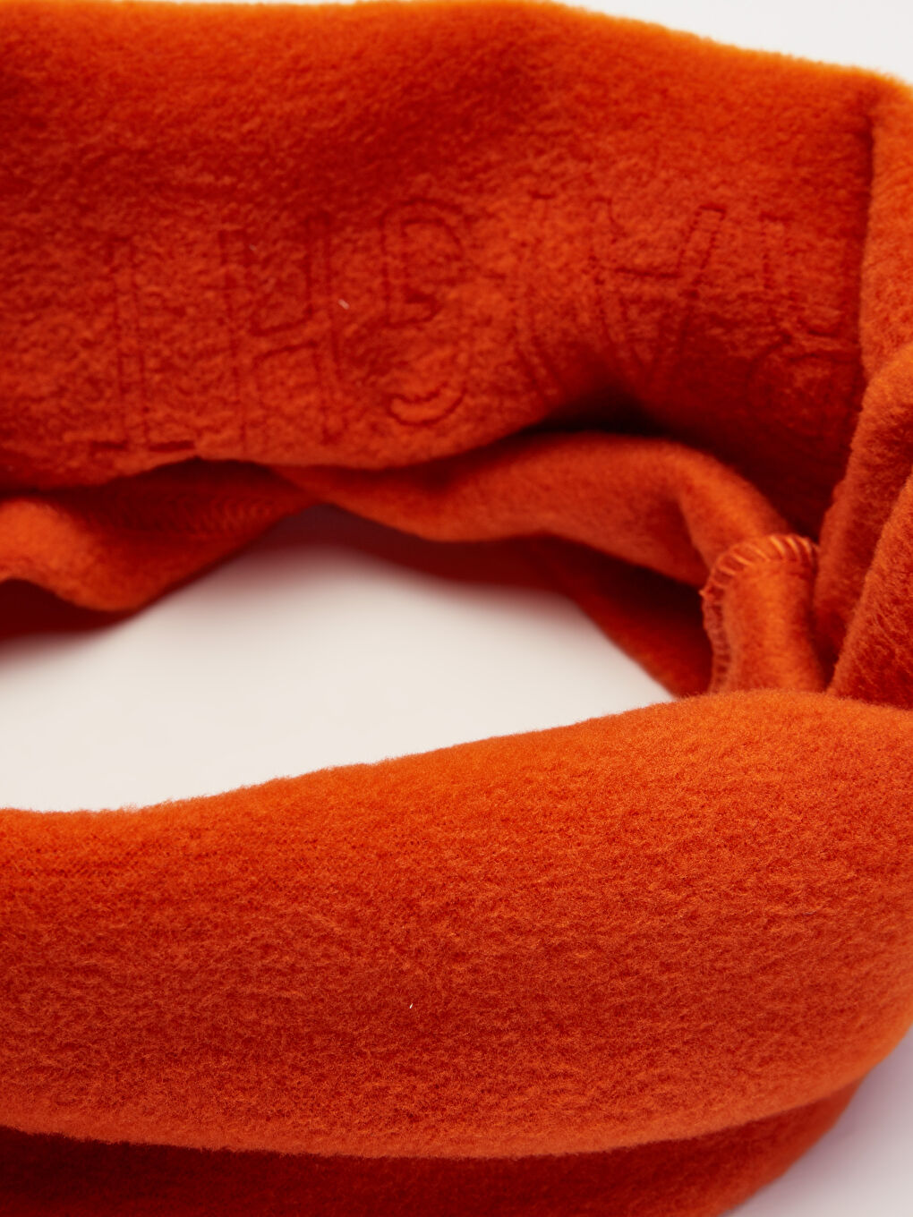 Man ORANGE Tube Scarf-2