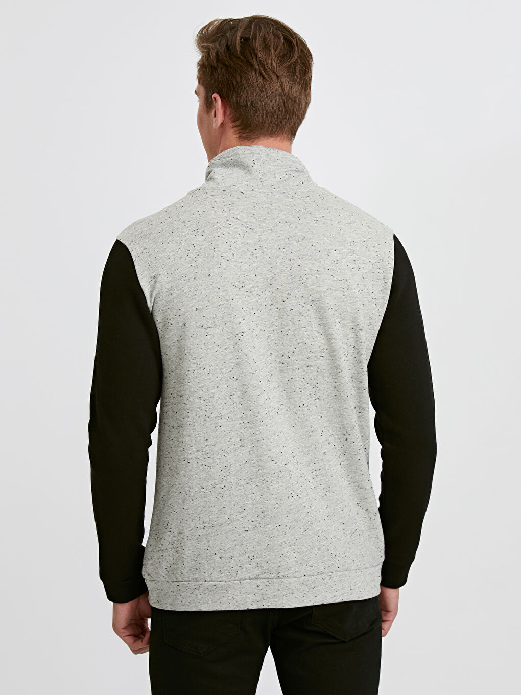 Gri Melanj Sweatshirt-2