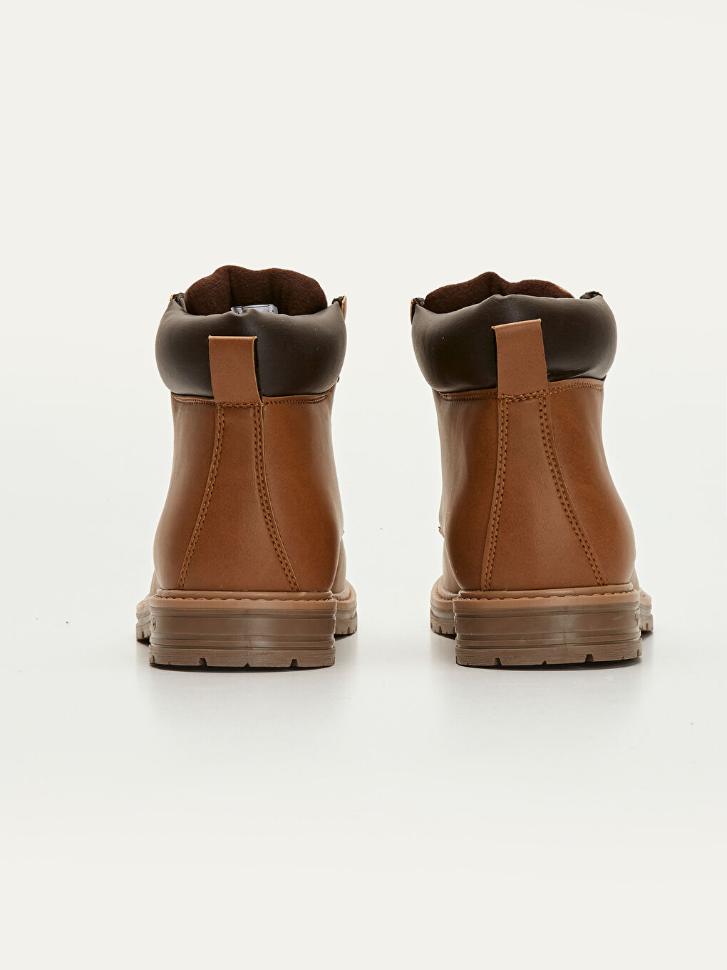 Ботинки из искусственной кожи на шнуровке для мужчин-3