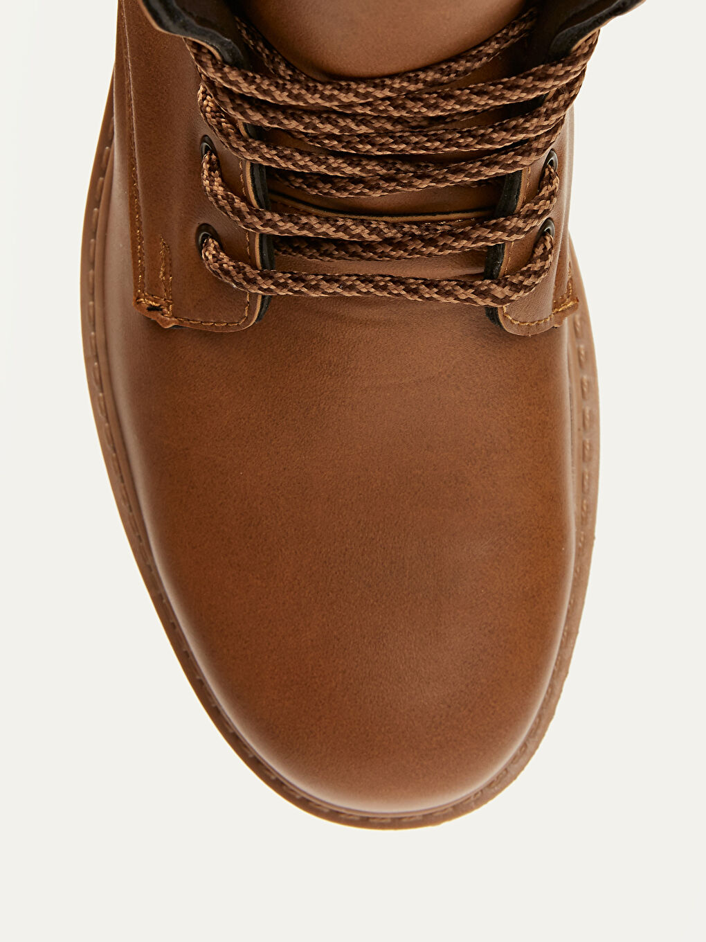 Ботинки из искусственной кожи на шнуровке для мужчин-4