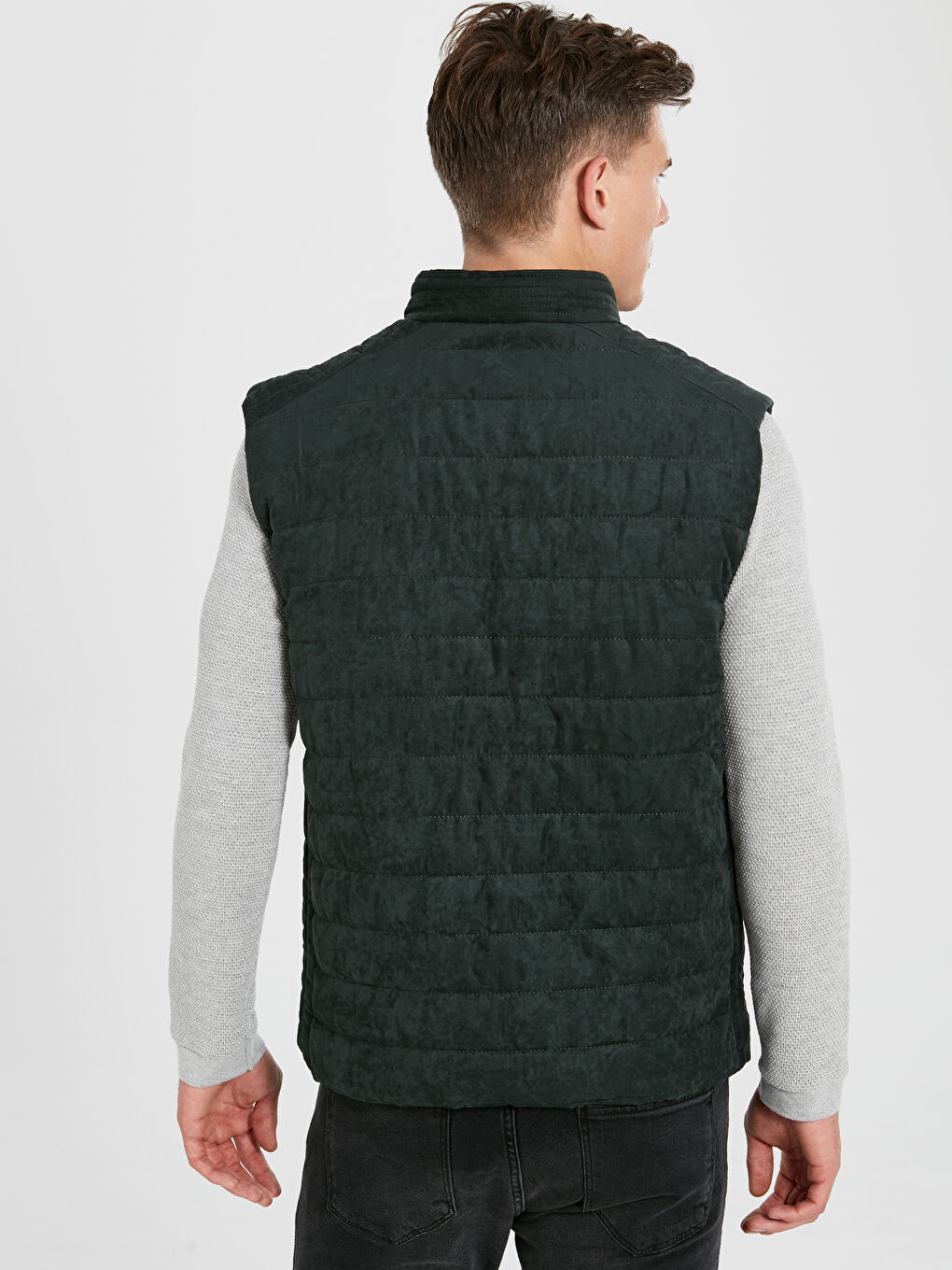 Man GREEN Waistcoat-3