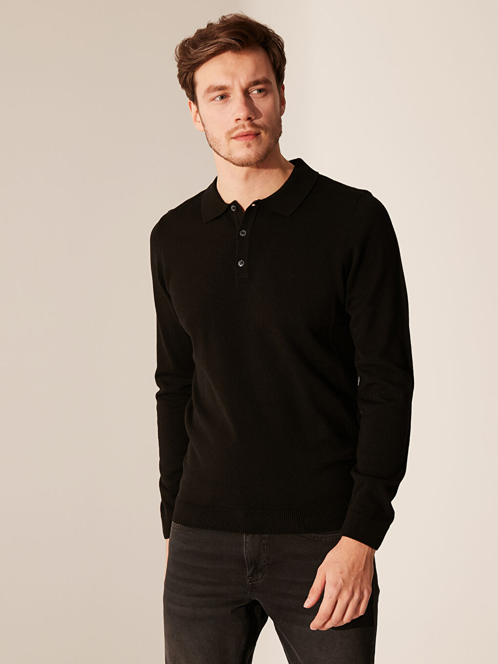 Man BLACK Sweater-1
