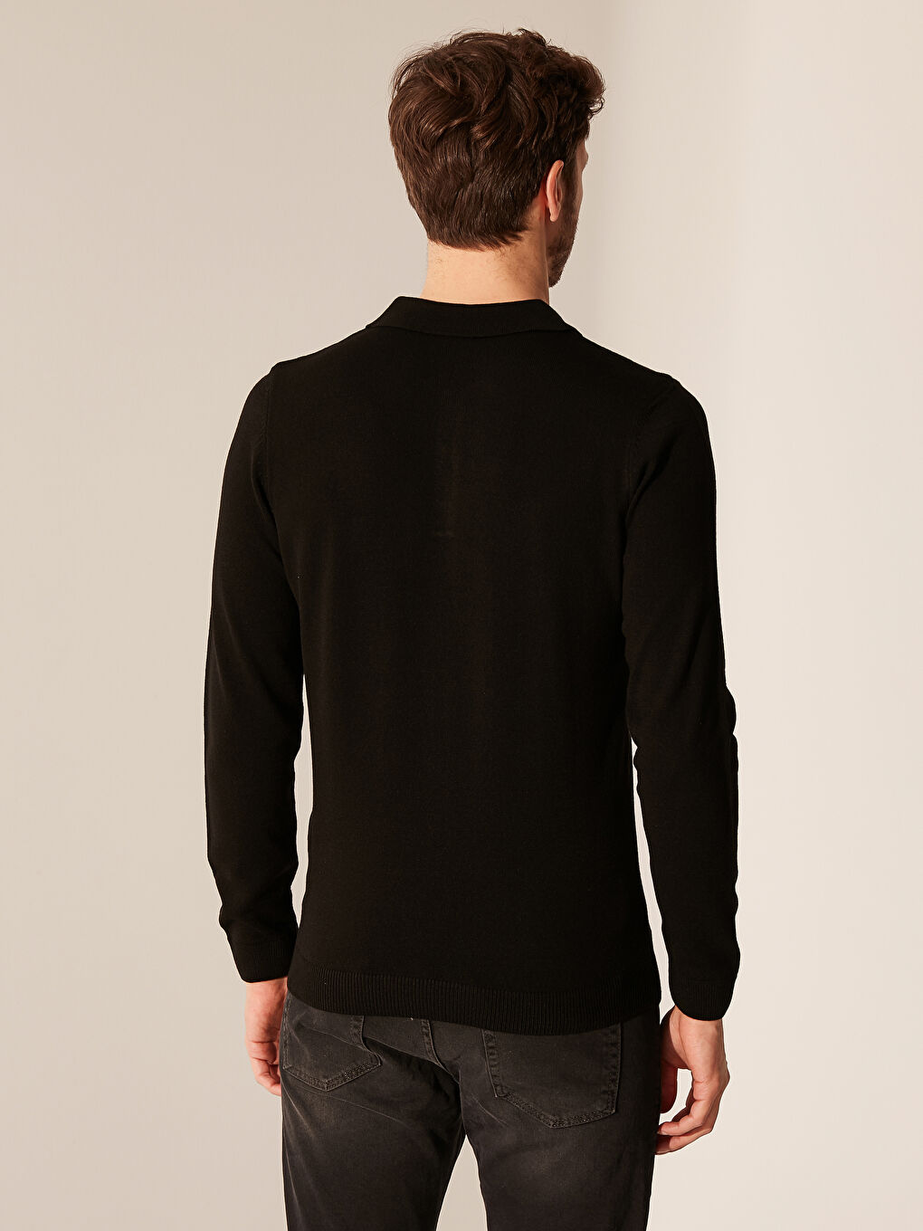 Man BLACK Sweater-2
