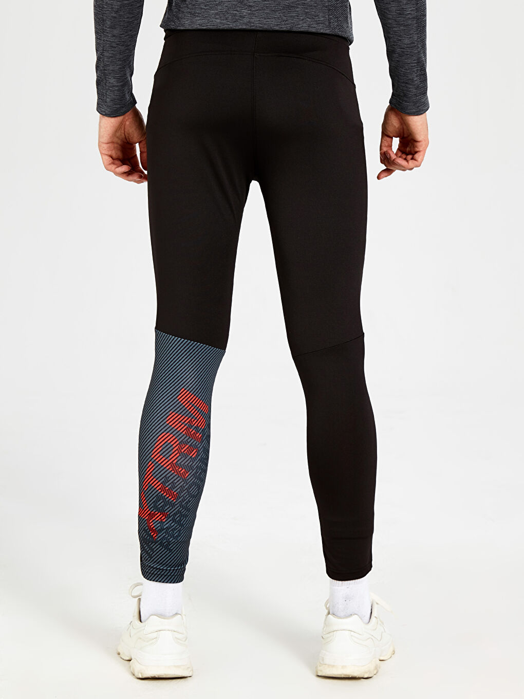 بنطال رياضي رجالي ضيق للركض والرياضة-2