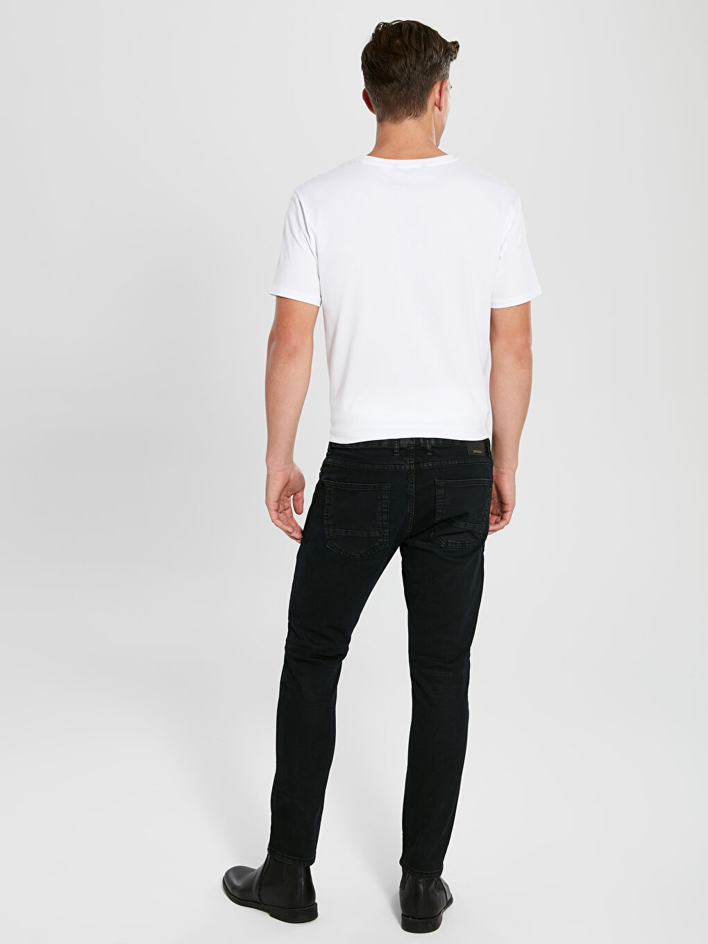 LCW Jeans 760 Uske Metal Crne Farmerke -9WJ200Z8-326